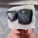 Natural Purple Octahedral Fluorite comes from Inner Mongolia,China 80*70*40MM - image 4