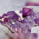 Natural Purple Octahedral Fluorite comes from Zhejiang,China 120*85*35MM - image 4