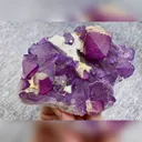Natural Purple Octahedral Fluorite comes from Zhejiang,China 120*85*35MM - image 3