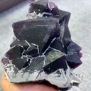 Natural Purple Octahedral Fluorite comes from Zhejiang,China 160*140*80MM - image 1