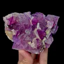 Natural Purple Octahedral Fluorite Mineral Specimen,High Quality Specimen,ZHEJIANG,CHINA(112*80*27mm) - image 4