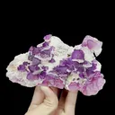 Natural Purple Octahedral Fluorite Mineral Specimen,High Quality Specimen,ZHEJIANG,CHINA(155*95*50mm) - image 4