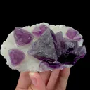 Natural Purple Octahedral Fluorite Mineral Specimen,High Quality Specimen,ZHEJIANG,CHINA(50*60*40mm) - image 2