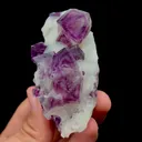 Natural Purple Octahedral Fluorite Mineral Specimen,High Quality Specimen,ZHEJIANG,CHINA(75*50*35mm) - image 3