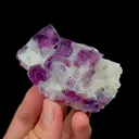 Natural Purple Octahedral Fluorite Mineral Specimen,High Quality Specimen,ZHEJIANG,CHINA(75*50*35mm) - image 4