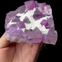 Natural Purple Octahedral Fluorite Mineral Specimen,High Quality Specimen,ZHEJIANG,CHINA(85*85*30mm) - image 2