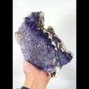 Natural Purple Pattern Fluorite and Barite Mineral Specimen,High Quality Specimen,GUIZHOU,CHINA(185*155*100mm) - image 4