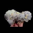 Natural Purple Pattern Fluorite and Siderite Mineral Specimen,High Quality Specimen,GUIZHOU,CHINA(150*70*71mm) - image 2