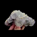 Natural Purple Pattern Fluorite and Siderite Mineral Specimen,High Quality Specimen,GUIZHOU,CHINA(150*70*71mm) - image 1