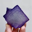 Natural Purple Pattern Fluorite comes from Guizhou,China 60*45*30MM - image 5