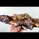 Natural Purple Pattern Fluorite Gypsum and Barite Mineral Specimen,High Quality Specimen,GUIZHOU,CHINA(255*100*65mm) - image 3