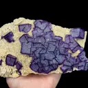 Natural Purple Pattern Fluorite, Mineral Specimen:Guizhou,China (170*100*50MM) - image 4