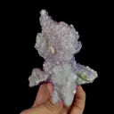 Natural Purple Pattern Fluorite, Mineral Specimen:Guizhou,China (85*110*45MM) - image 5