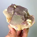 Natural Purple Pattern Fluorite, Mineral Specimen:Guizhou,China (90*70*40MM) - image 2