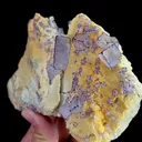 Natural Purple Pattern Fluorite Mineral Specimen,High Quality Specimen,GUIZHOU,CHINA(145*90*54mm) - image 2