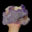 Natural Purple Pattern Fluorite Mineral Specimen,High Quality Specimen,GUIZHOU,CHINA(170*120*50mm) - image 4