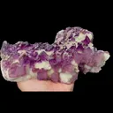 Natural Purple Pattern Fluorite Mineral Specimen,High Quality Specimen,GUIZHOU,CHINA(210*132*56mm) - image 2