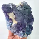 Natural Purple Patterned Fluorite, Mineral Specimen:Guizhou,China (135*120*55MM) - image 3
