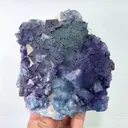 Natural Purple Patterned Fluorite, Mineral Specimen:Guizhou,China (135*120*55MM) - image 5