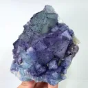 Natural Purple Patterned Fluorite, Mineral Specimen:Guizhou,China (135*120*55MM) - image 2