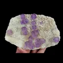 Natural Purple Patterned Fluorite, Mineral Specimen:Guizhou,China (145*95*35MM) - image 5