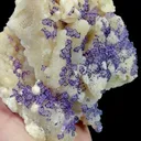 Natural Purple Patterned Fluorite, Mineral Specimen:Guizhou,China (160*135*65MM) - image 3