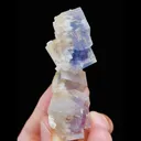 Natural Purple Phantom Cube Fluorite comes from Yaogangxian,Hunan 25*70*25MM - image 2