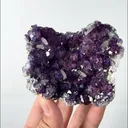 Natural Purple Phantom Fluorite and Calcite, Mineral Specimen: Inner Mongolia,China (85*80*30MM) - image 3