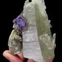 Natural Purple Phantom Fluorite and Calcite Mineral Specimen,High Quality Specimen,YAO GANG XIAN,HUNAN,CHINA(53*70*94mm) - image 1