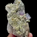 Natural Purple Phantom Fluorite and Calcite Mineral Specimen,High Quality Specimen,YAO GANG XIAN,HUNAN,CHINA(53*70*94mm) - image 4