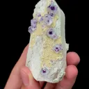 Natural Purple Phantom Fluorite and Crystal Mineral Specimen,High Quality Specimen,YAO GANG XIAN,HUNAN,CHINA(36*33*79mm) - image 3