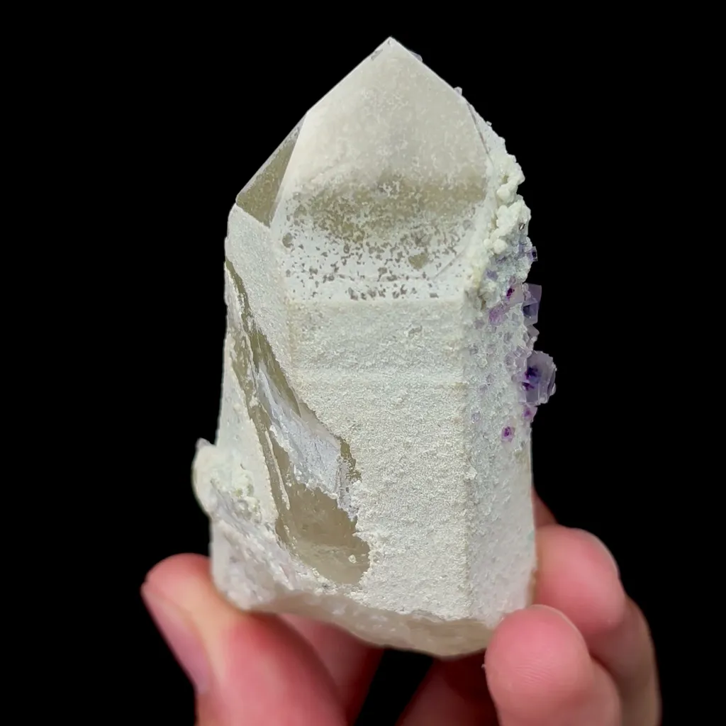 Natural Purple Phantom Fluorite and Crystal Mineral Specimen,High Quality Specimen,YAO GANG XIAN,HUNAN,CHINA(36*33*79mm) - image 4
