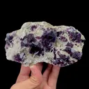 Natural Purple Phantom Fluorite and Crystal Mineral Specimen,High Quality Specimen,YINDU,INNER MONGOLIA,CHINA(143*80*40mm) - image 4