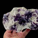 Natural Purple Phantom Fluorite and Crystal Mineral Specimen,High Quality Specimen,YINDU,INNER MONGOLIA,CHINA(143*80*40mm) - image 2