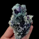 Natural Purple Phantom Fluorite and Crystal Mineral Specimen,High Quality Specimen,YINDU,INNER MONGOLIA,CHINA(98*77*34mm) - image 3