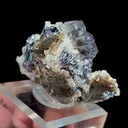 Natural Purple Phantom Fluorite and Dolomite, Mineral Specimen: Yaogangxian,Hunan (50*35*20MM) - image 3
