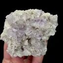 Natural Purple Phantom Fluorite and Dolomite Mineral Specimen,High Quality Specimen,SHANGBAO,HUNAN,CHINA(65*70*35mm) - image 3