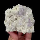 Natural Purple Phantom Fluorite and Dolomite Mineral Specimen,High Quality Specimen,SHANGBAO,HUNAN,CHINA(65*70*35mm) - image 1