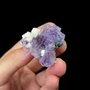 Natural Purple Phantom Fluorite and Dolomite Mineral Specimen,High Quality Specimen,YINDU,INNER MONGOLIA,CHINA(35*25*25mm) - image 2