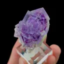 Natural Purple Phantom Fluorite and Dolomite, Mineral Specimen:Yaogangxian,Hunan (30*30*50MM) - image 3