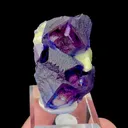 Natural Purple Phantom Fluorite and Mica, Mineral Specimen: Inner Mongolia,China (25*20*35MM) - image 4