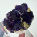 Natural Purple Phantom Fluorite and Mica, Mineral Specimen: Inner Mongolia,China (65*20*55MM) - image 3