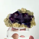 Natural Purple Phantom Fluorite and Mica, Mineral Specimen: Inner Mongolia,China (65*40*20MM) - image 4