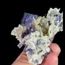 Natural Purple Phantom Fluorite and Mica, Mineral Specimen: Inner Mongolia,China (80*55*40MM) - image 4