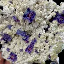 Natural Purple Phantom Fluorite and Mica, Mineral Specimen: Yindu,Inner Mongolia (110*35*80MM) - image 3
