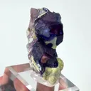 Natural Purple Phantom Fluorite and Mica, Mineral Specimen: Yindu,Inner Mongolia (30*45*20MM) - image 3