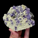 Natural Purple Phantom Fluorite and Mica Mineral Specimen,High Quality Specimen,INNER MONGOLIA,CHINA(95*80*25mm) - image 4