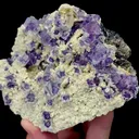 Natural Purple Phantom Fluorite and Mica Mineral Specimen,High Quality Specimen,INNER MONGOLIA,CHINA(95*80*25mm) - image 3