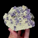 Natural Purple Phantom Fluorite and Mica Mineral Specimen,High Quality Specimen,INNER MONGOLIA,CHINA(95*80*25mm) - image 1