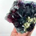 Natural Purple Phantom Fluorite and Mica Mineral Specimen,High Quality Specimen,YINDU,INNER MONGOLIA,CHINA(140*120*41mm) - image 3